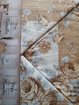 Lenzuola matrimoniali flanella