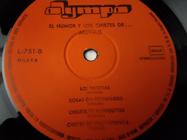 Vinilo Arévalo