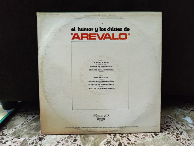 Vinilo Arévalo