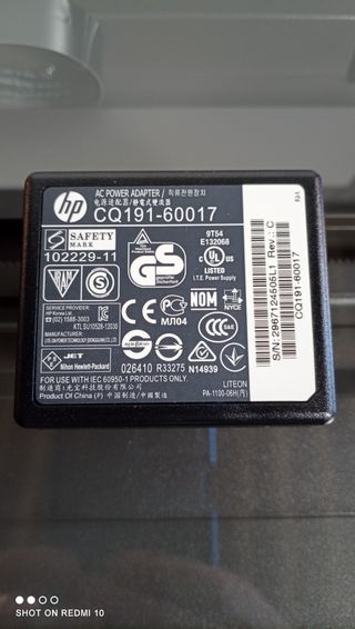 Alimentador HP Deskjet 3520