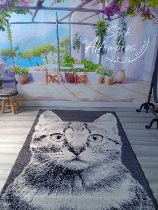 Alfombra gato