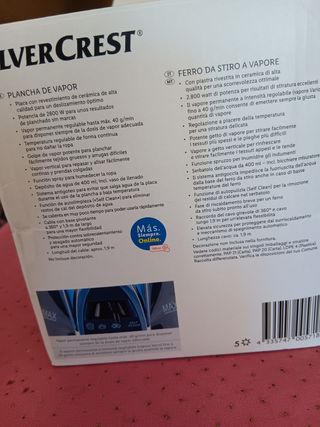 Ferro de engomar Silvercrest