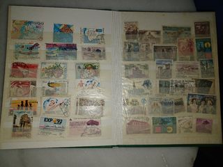 Colección de sellos vintage