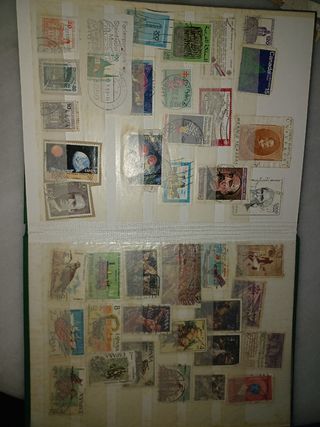 Colección de sellos vintage