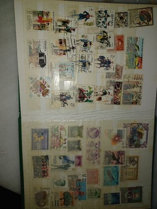 Colección de sellos vintage