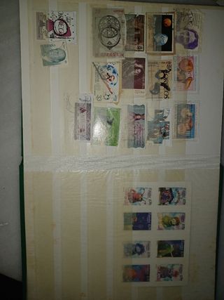 Colección de sellos vintage