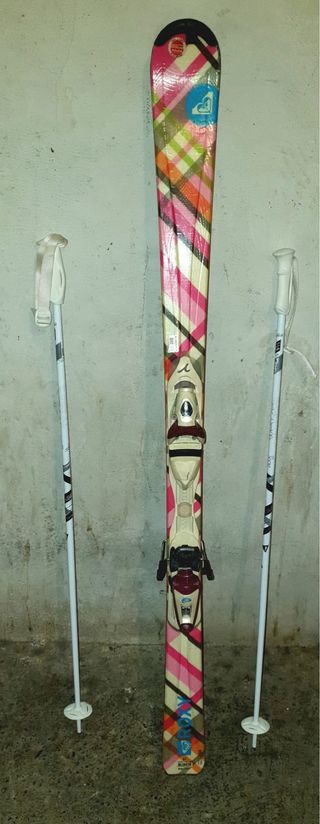 Equipo completo SKI botas skis y palos.