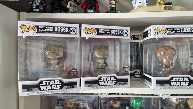 Funko pop Bossk star wars bounty hunters