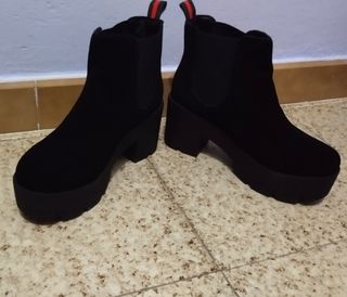 Botines de piel
