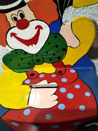 Hucha  niños de madera artesanal