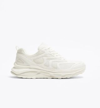 ZARA ZAPATILLAS BLANCAS