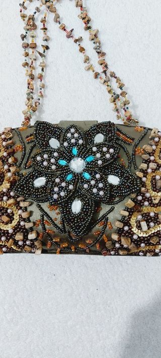 Bolso De Fiesta Con Pedrería ✨️