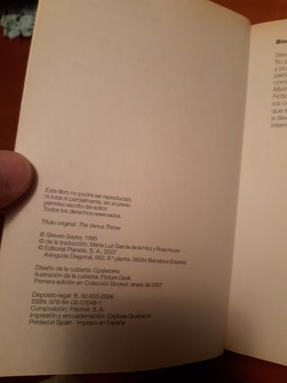 La suerte de Venus (Booket Planeta) (Spanish Edition)