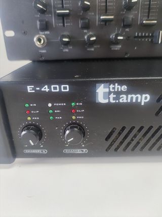 EQUIPO DE SONIDO / Amplificador/ Mezclador / Altav