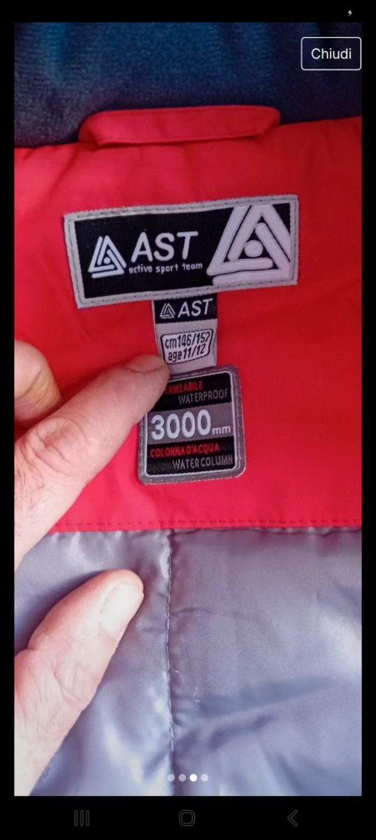 Giubotto montagna bambino ast 