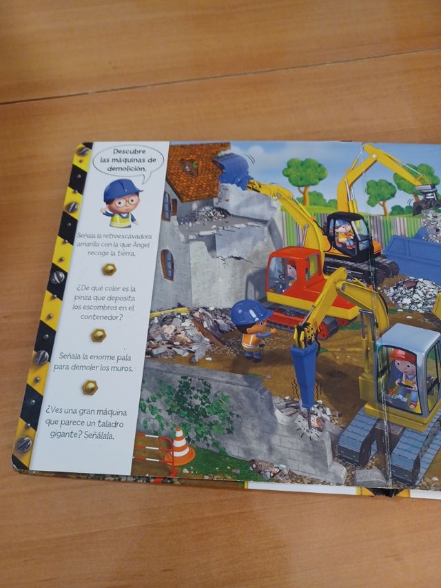 Las másquinas de construcción con Bernabé