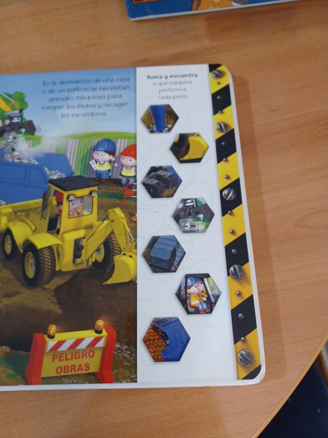 Las másquinas de construcción con Bernabé