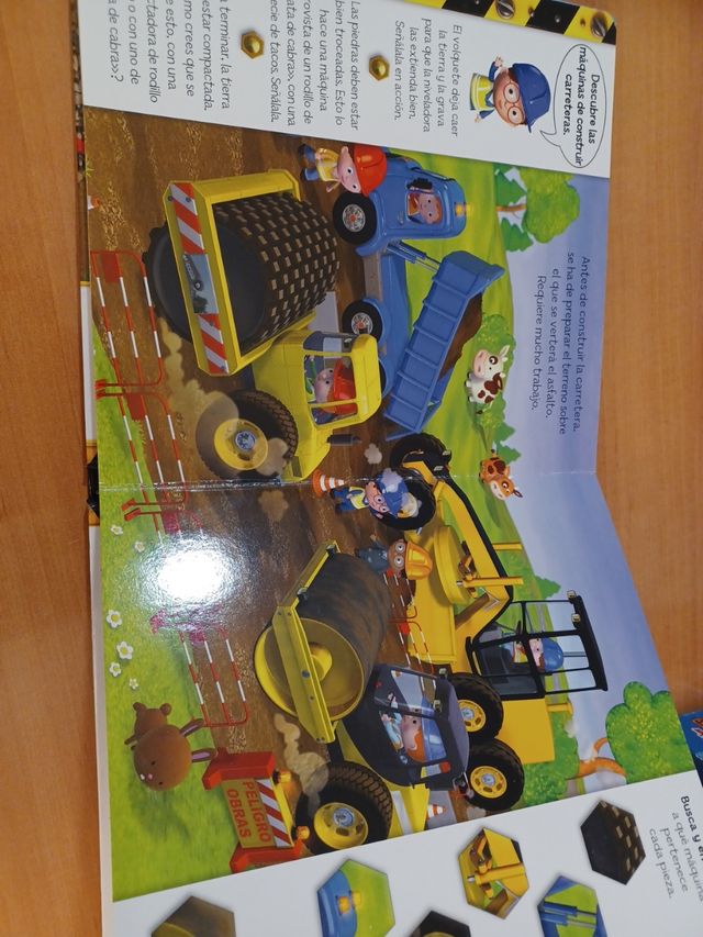 Las másquinas de construcción con Bernabé