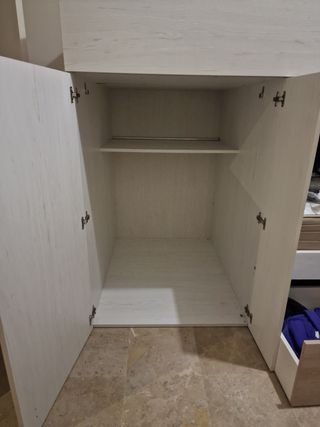 Cama tren con armario