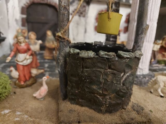 Presepe fatto a mano