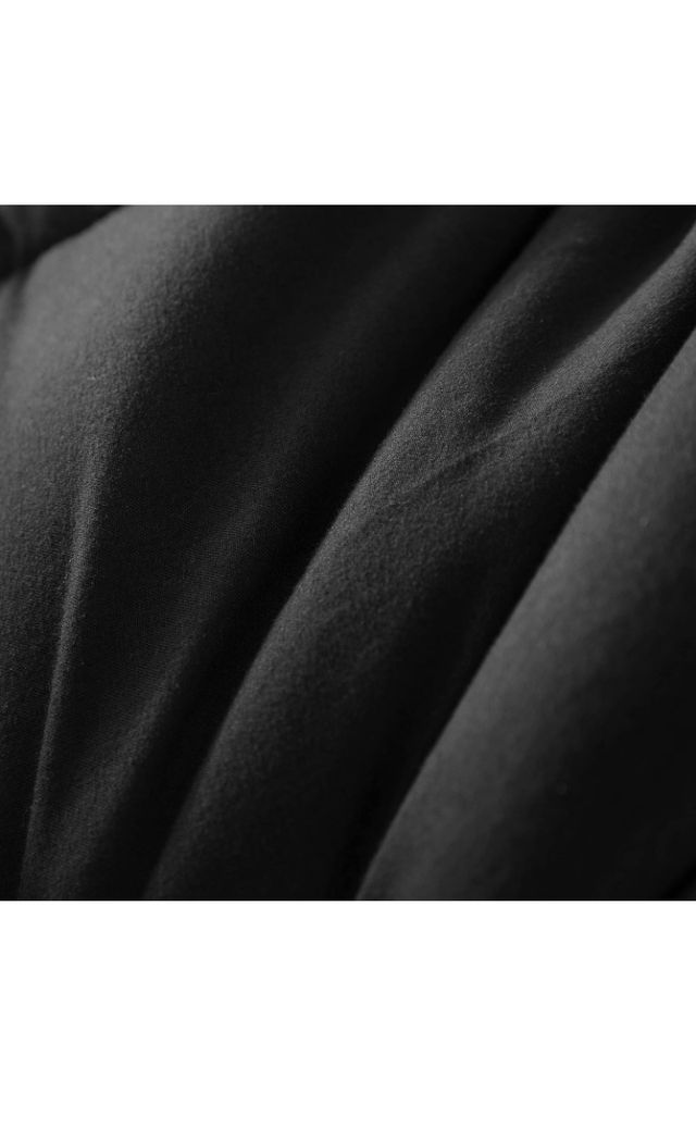 Edredón negro Yebeda 135x200