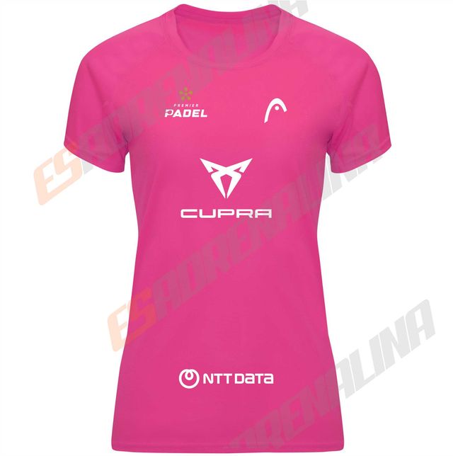 Camiseta Padel  Paula Josemaria Personalizada