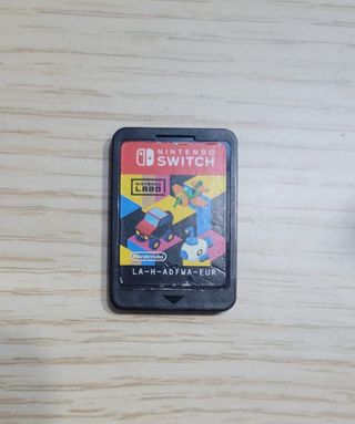 Juego Nintendo switch Labo y fifa 19