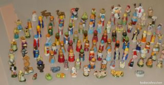 LOTE COLECCIÓN 111 FIGURAS FIGURITAS ROSCÓN REYES