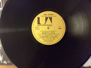 LP BING CROSBY - ASI ES LA VIDA - VINILO