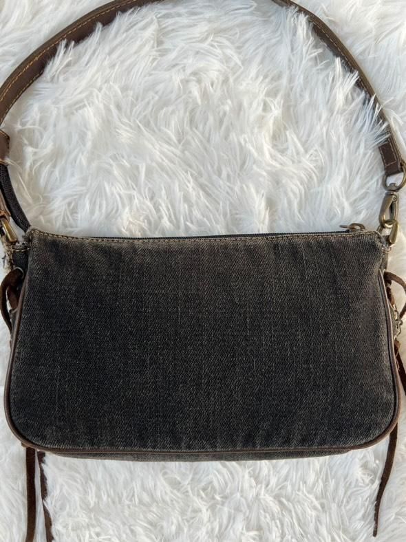 Borsa Guess Y2K in Denim Nero – Vintage Iconico