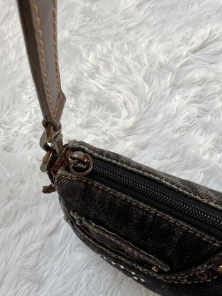Borsa Guess Y2K in Denim Nero – Vintage Iconico