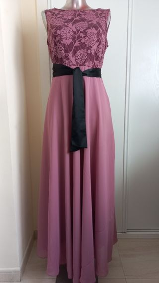 Elegante Vestido Rosa de Fiesta Nuevo 38/40