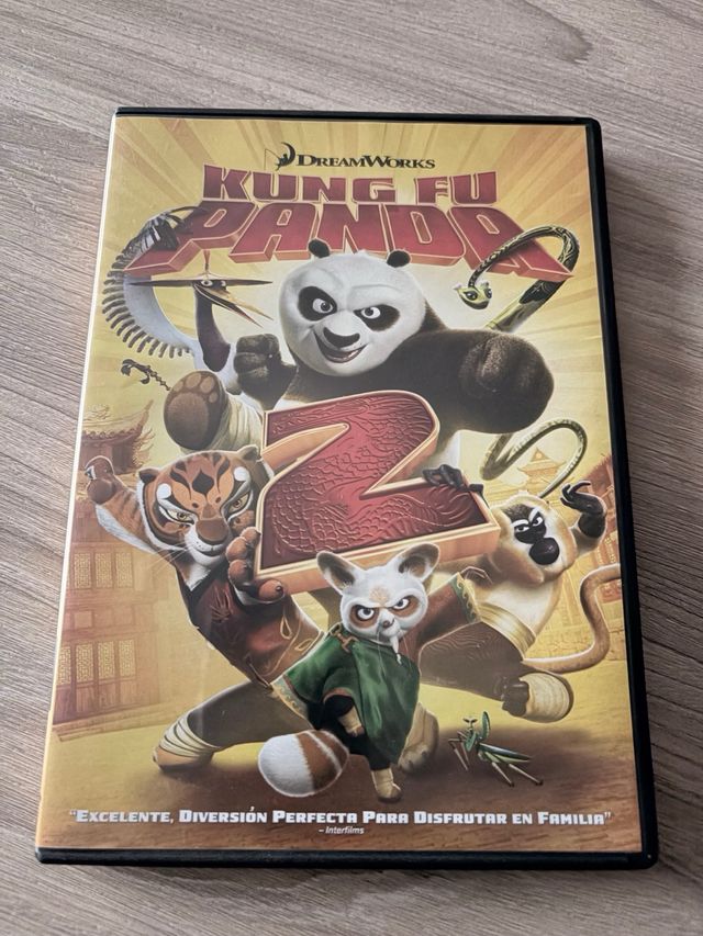 Película DVD kung fu panda 2