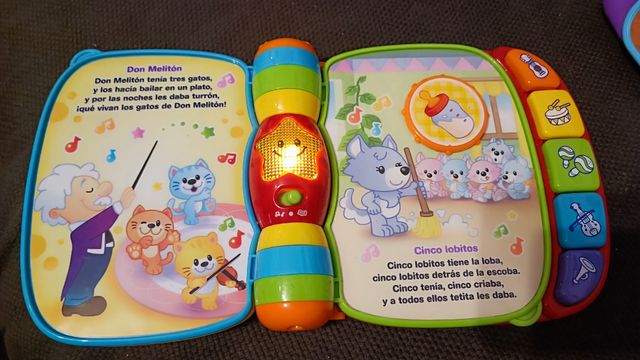 Libro musical de vtech