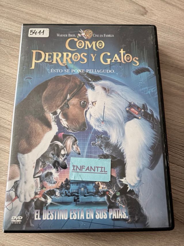 Película DVD como perros y gatos 