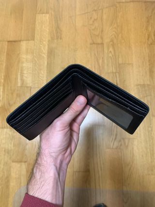 Cartera de cuero Powr