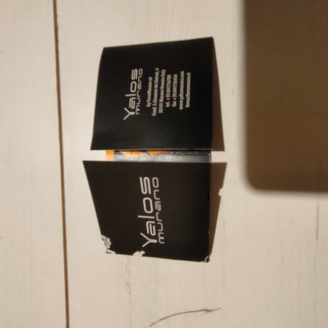 Centrotavola Yalos Vetro Murano