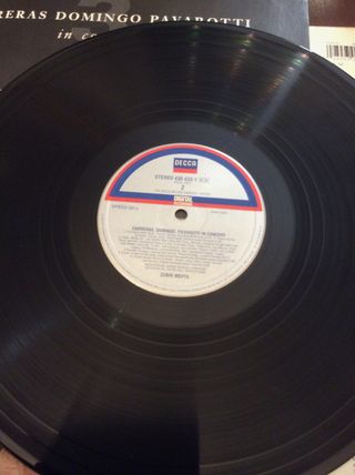 DISCO LP VINILO CARRERAS, DOMINGO, PAVAROTTI