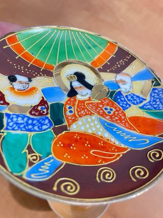 art by japan! set 4 tazas con platito