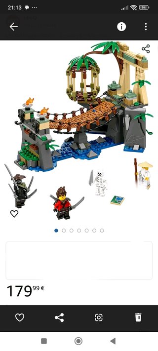 LEGO Ponte Tsuri dell'Isola di Ninjago
