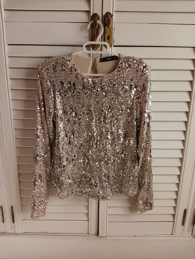 Top Fiesta de Lentejuelas, Mango