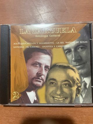 Cd zarzuela