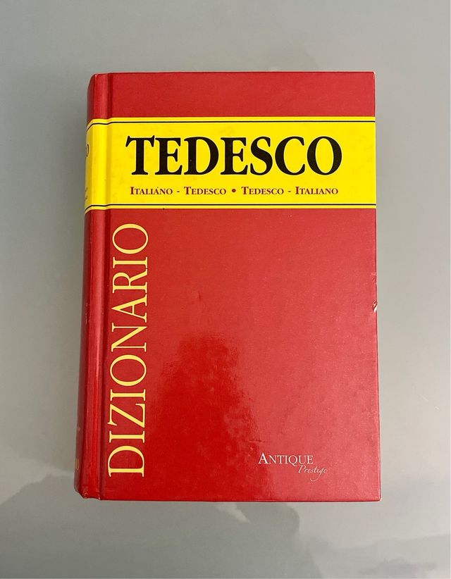 Dizionario Di Italiano-tedesco, Tedesco-italiano