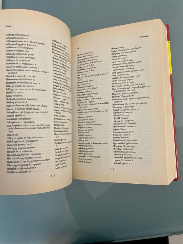 Dizionario Di Italiano-tedesco, Tedesco-italiano