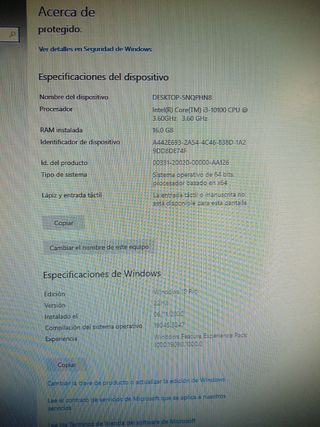Pc 1Tb disco Intel+Nvidia placa base asus