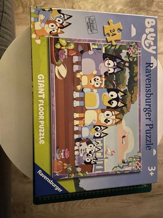 3 puzzle bluey
