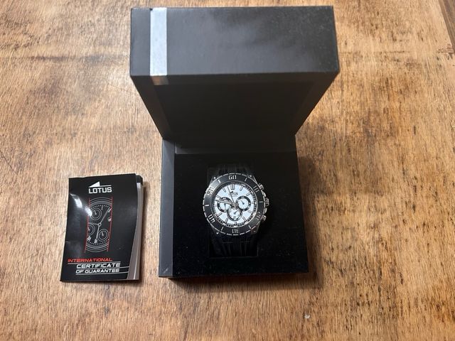 Reloj cronografo lotus 15801