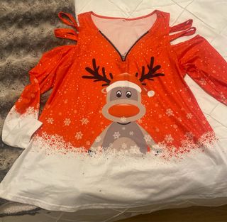 Vestido Navideño Reyes  Nuevo XL