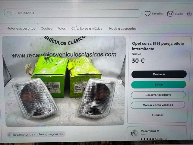 Opel corsa 3 productos