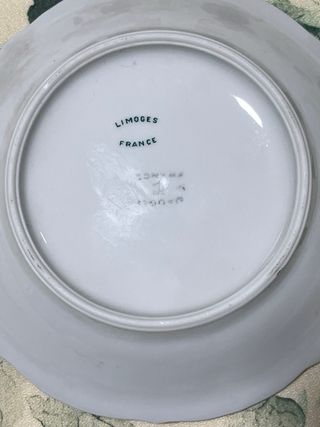 Platito para poner cosas. Limoges.